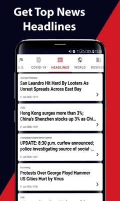 US News - Latest US News, Breaking USA News App android App screenshot 1