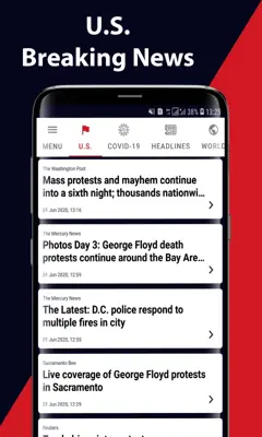 US News - Latest US News, Breaking USA News App android App screenshot 2